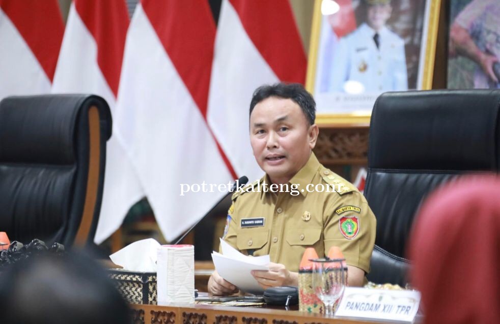 Gubernur Kalteng Pimpin Rakor Penanggulangan Karhutla, Pengendalian Inflasi dan Ketahanan Pangan 