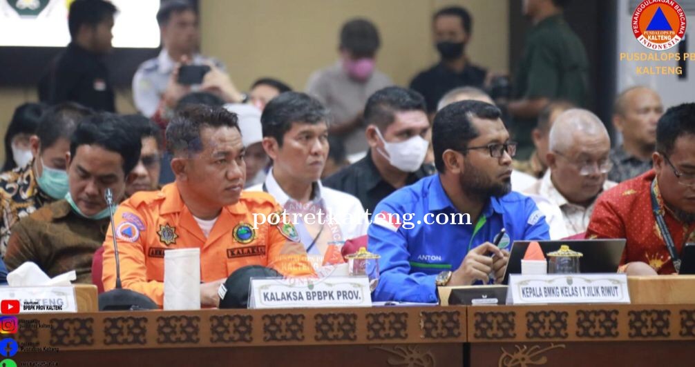 BPBPK Provinsi Kalteng Ikuti Rakor Penanggulangan Kebakaran Hutan dan Lahan