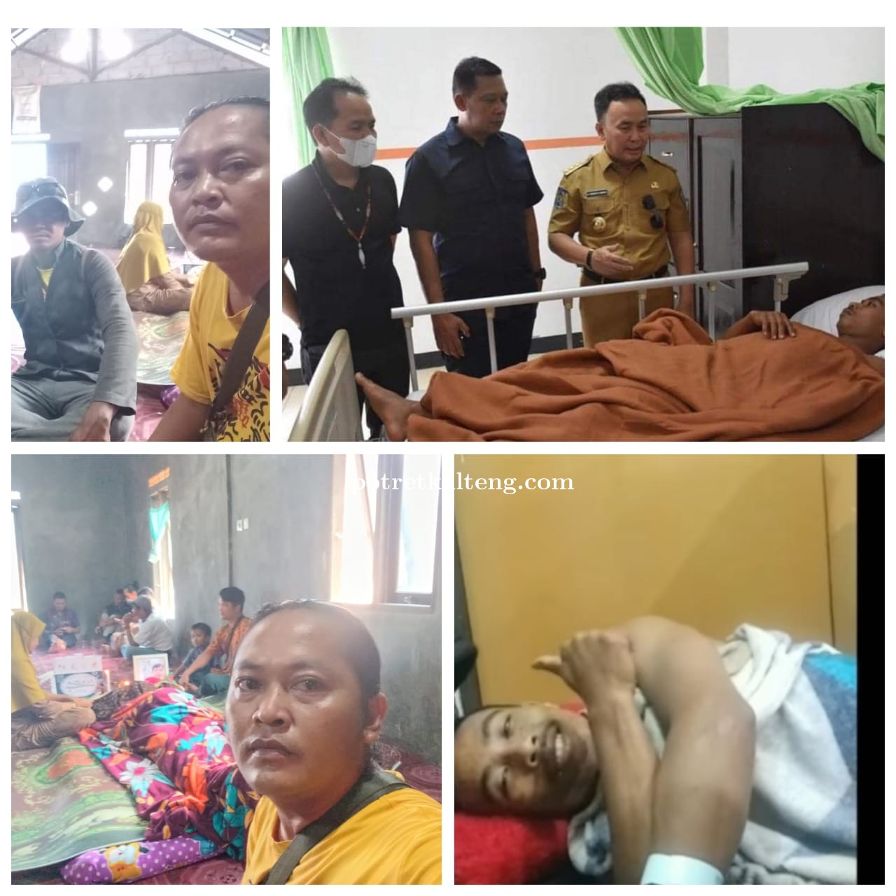 LSR LPMT Kalteng Serahkan Bantuan Untuk Korban Luka Dan Meninggal Tragedii Bangkal Seruyan