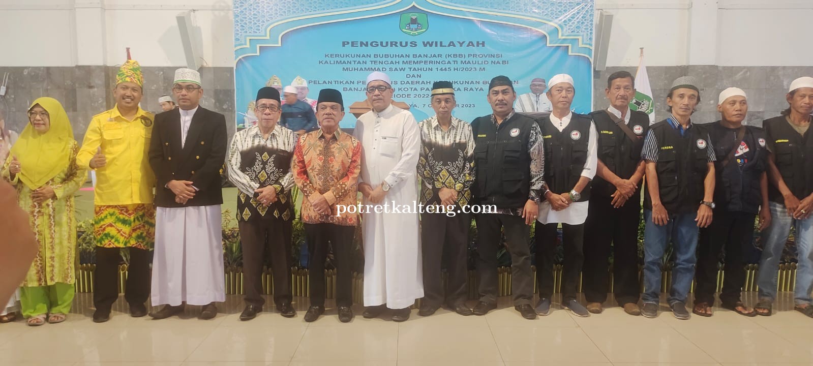 Abdul Razak dan Agustiar Sabran Hadiri Maulid Nabi Muhammad SAW Yang Diadakan KKB 