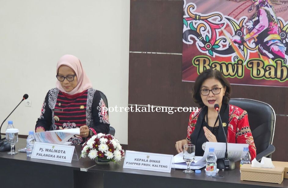 Dinas P3APPKB Provinsi Kalteng Terima Kunjungan Pj. Wali Kota Palangka Raya
