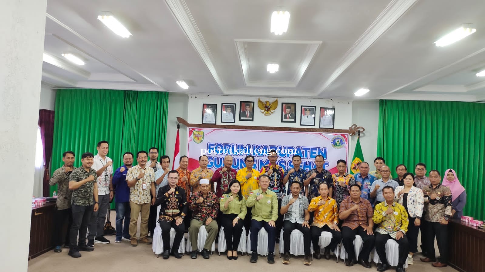 Sosialisasi Forum Kabupaten Gunung Mas Sehat