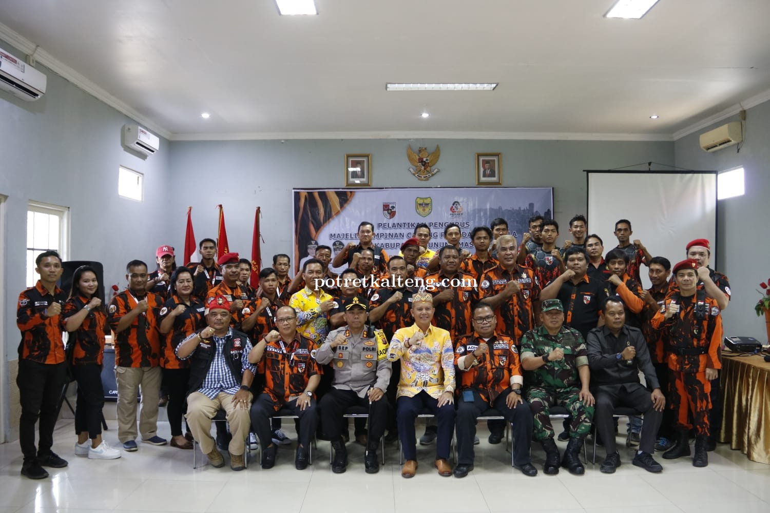 Pelatikan Pengurus Baru MPC Pemuda Pancasila Gunung Mas