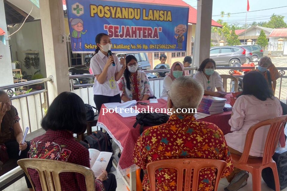 RSJ Kalawa Atei Gelar Penyuluhan Kesehatan Geriatri di Posyandu Lansia