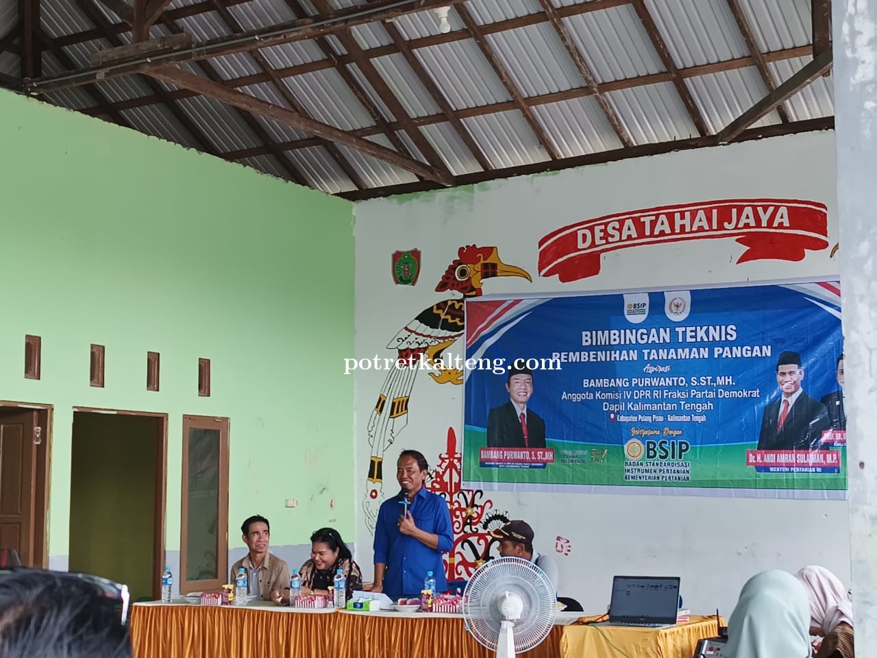 Bambang Purwanto Dorong Optimalisasi Lahan Pertanian Produktif di Kalimantan Tengah