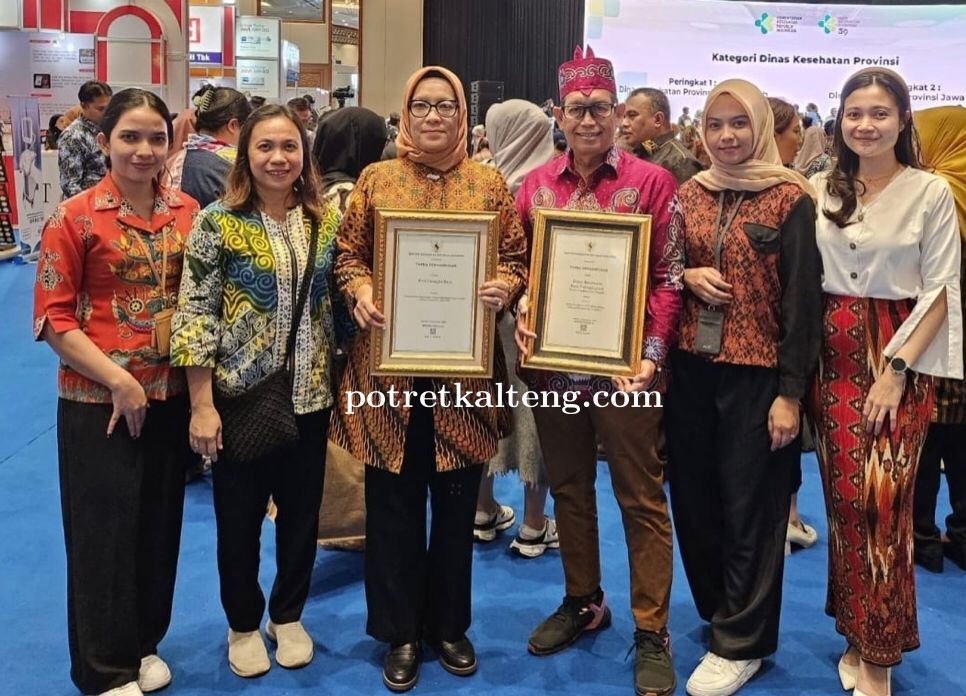 Pemko Palangka Raya Raih Penghargaan Indeks Persepsi Masyarakat