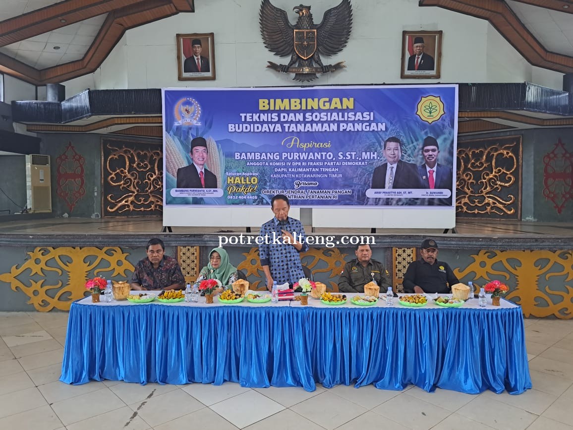 Luncurkan Program Bimtek, Bambang Purwanto Dorong Kemajuan Petani di Kalimantan Tengah