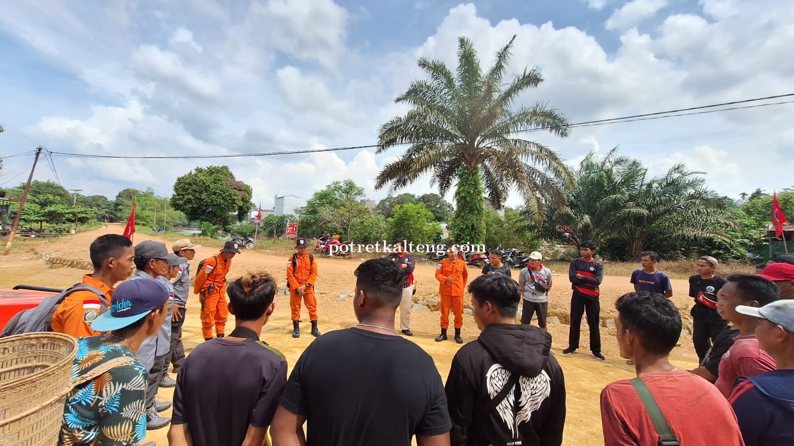 Judiansyah Yang Hilang di Kebun Sawit Berhasil Ditemukan Dalam Keadaan Lemas