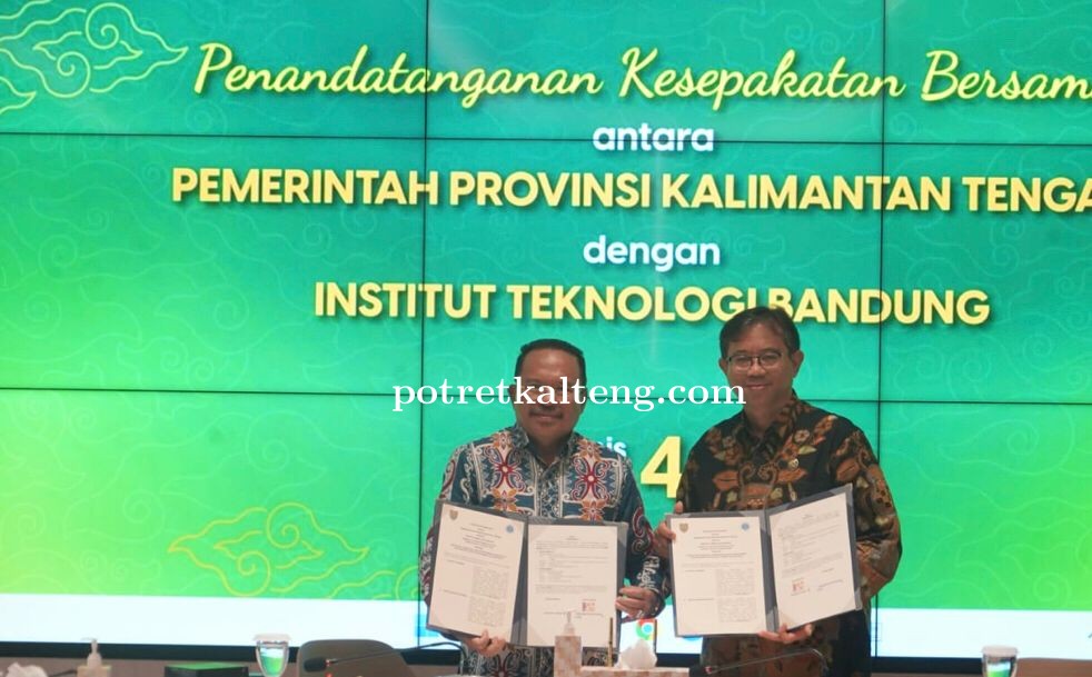 Pemprov Kalteng dan ITB Tandatangani Kesepakatan Bersama