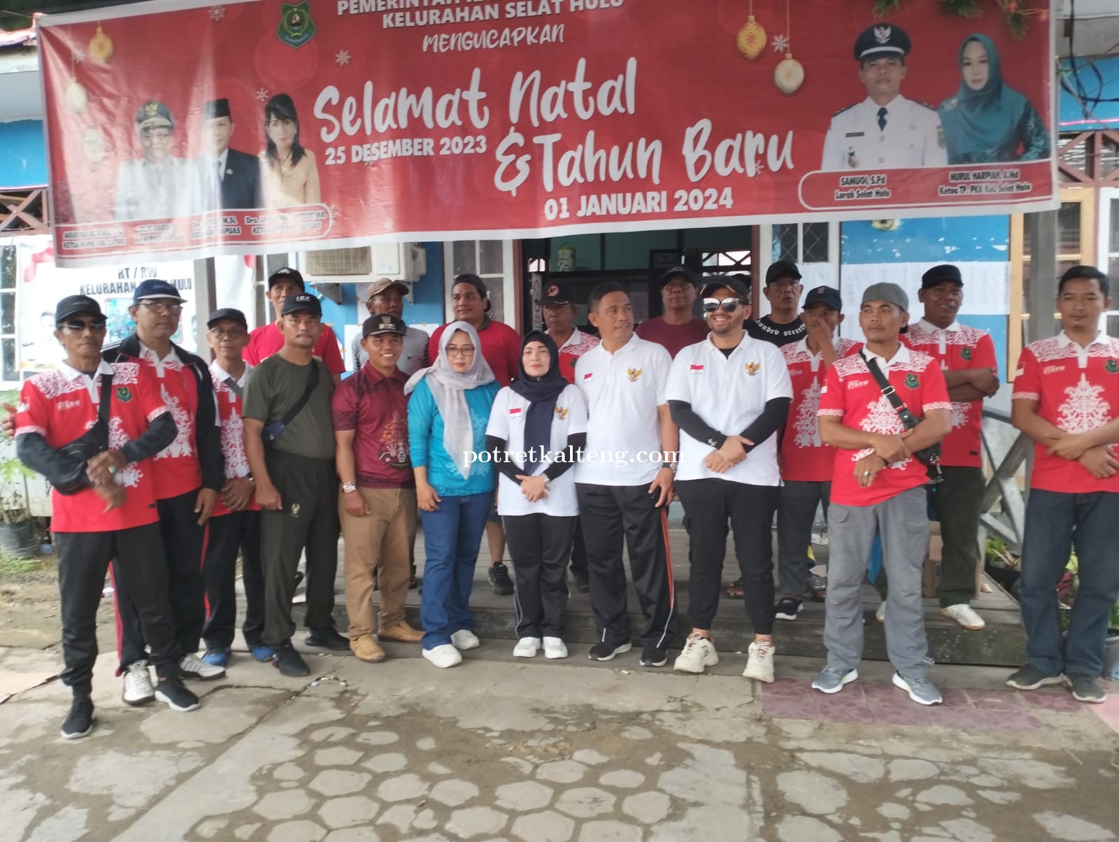 Ramaikan Jalan Santai Bersama Warga, Legislator Kapuas Ajak Warga Tidak Golput Pemilu 2024