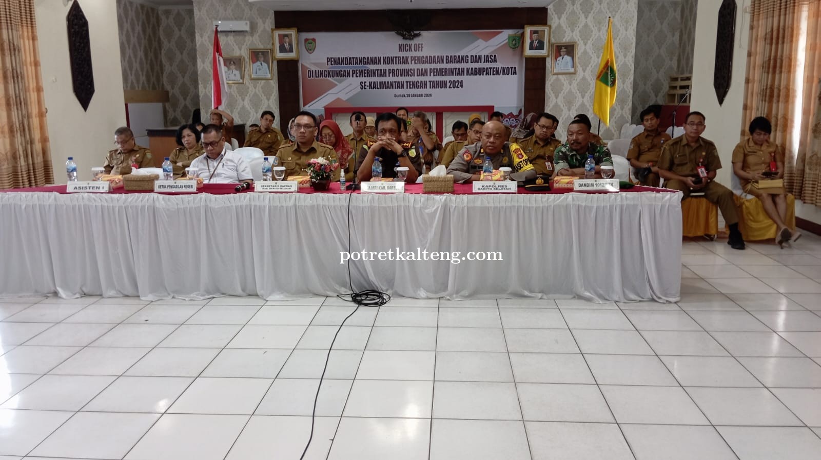 Pemkab Barsel Ikuti Kick Off Pengadaan Barang dan Jasa Tahun 2024