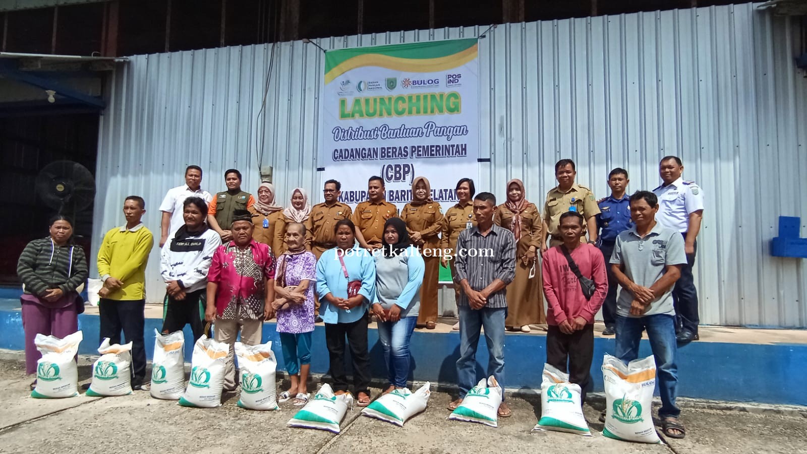 Melalui Bulog, Pemkab Barsel akan Salurkan Bantuan Pangan CBP Tahap I 