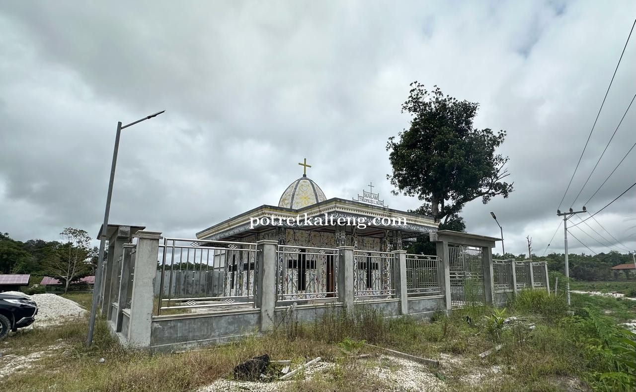 Habiskan 2,5 Miliar Rupiah Makam Damang Pasak Talawang dilengkapi berbagai Fasilitas