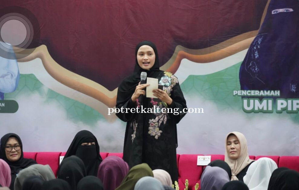 Jalin Silaturahmi, Gubernur Kalteng beserta Istri, Gelar Pengajian Umi Pipik