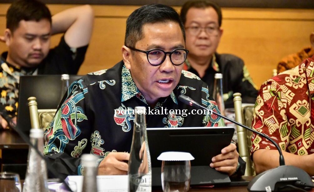 Kepala Bappedalitbang Kalteng Hadiri Rakortekrenbangnas 2024 di Surabaya