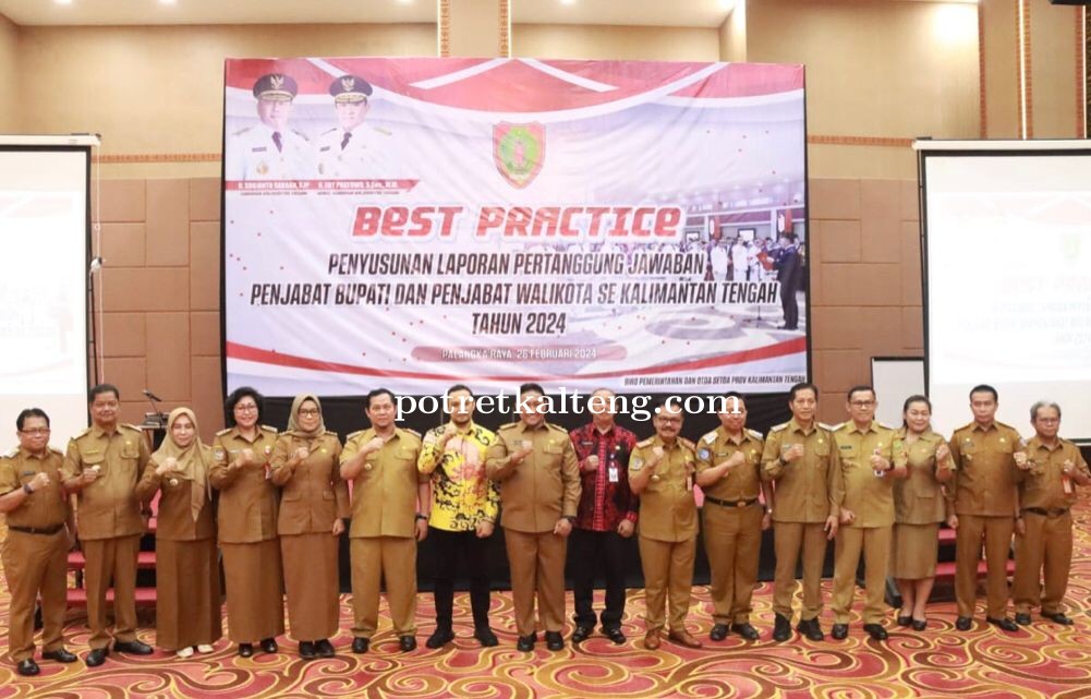 Wagub Kalteng Buka Kegiatan Penyusunan Laporan Pj Kepala Daerah se-Kalteng