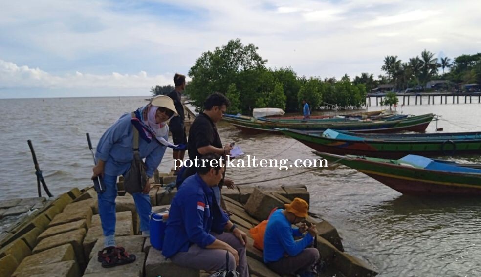 Dislutkan Kalteng Identifikasi Awal Rencana Lokasi Sylvofishery Bersama IPB University