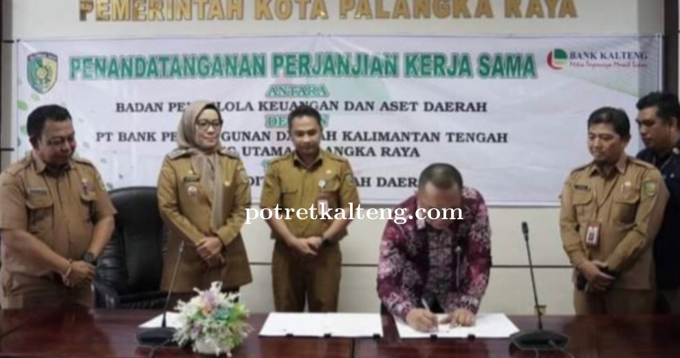 Pemkot Palangka Raya dan BPD Kalteng Tanda Tangani Perjanjian Kerja Sama Penerbitan KKPD