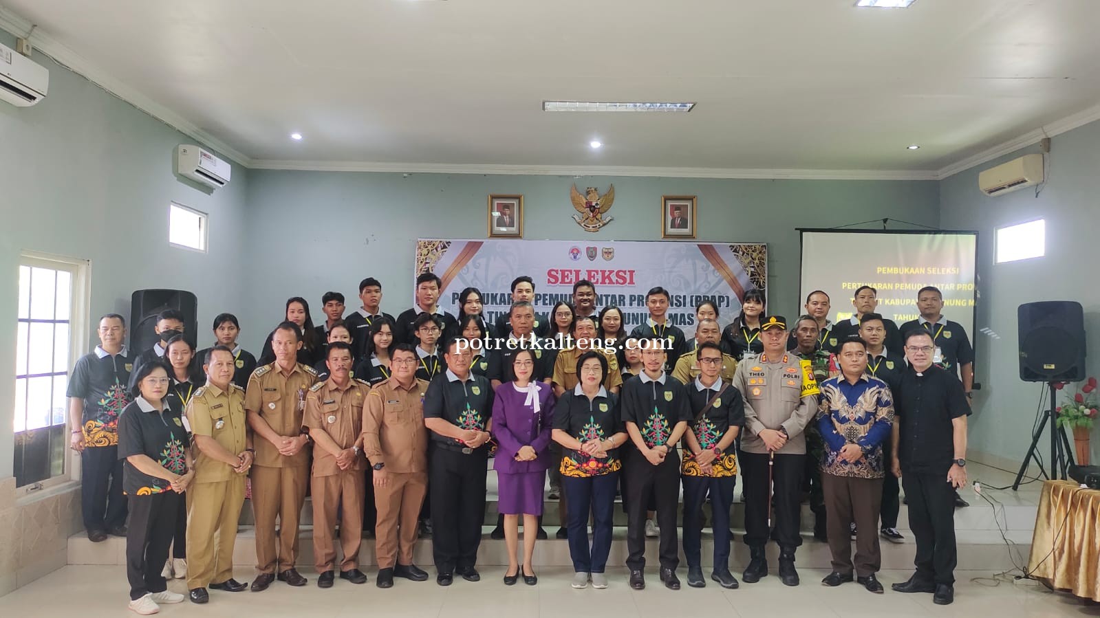Disdikpora Gumas Gelar Seleksi Pertukaran Pemuda Antar Provinsi
