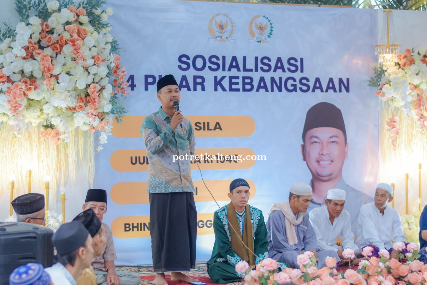 H. Muhammad Rakhman Ebol Gelorakan Semangat Persatuan di Malam Terakhir Ramadhan