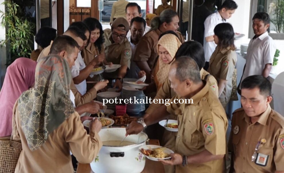 Pererat Silaturahmi antar ASN, Disbudpar Kalteng Gelar Apel dan Halal Bi Halal