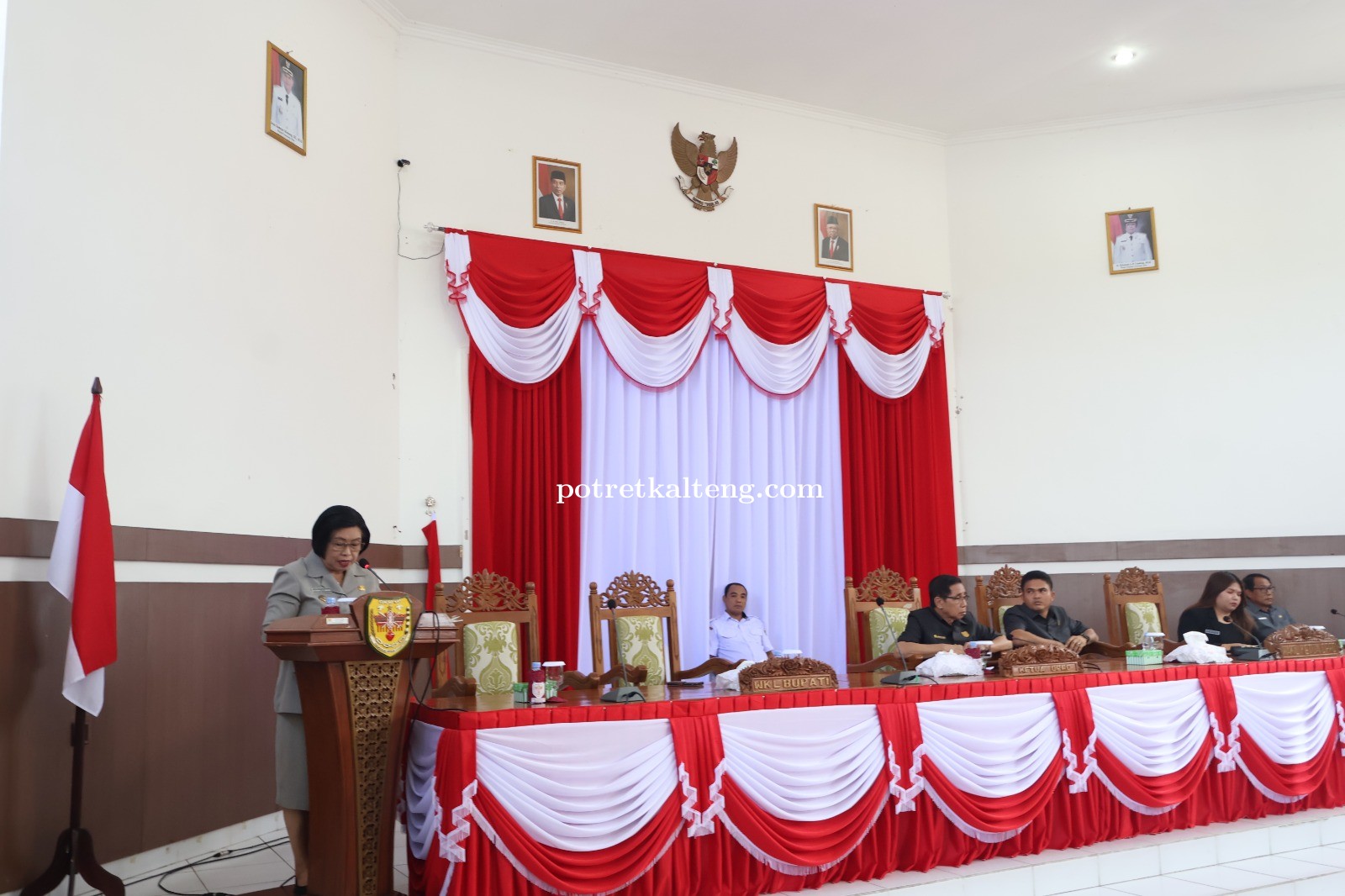 Wakil Bupati Gunung Mas Sampaikan LKPJ Tahun 2023