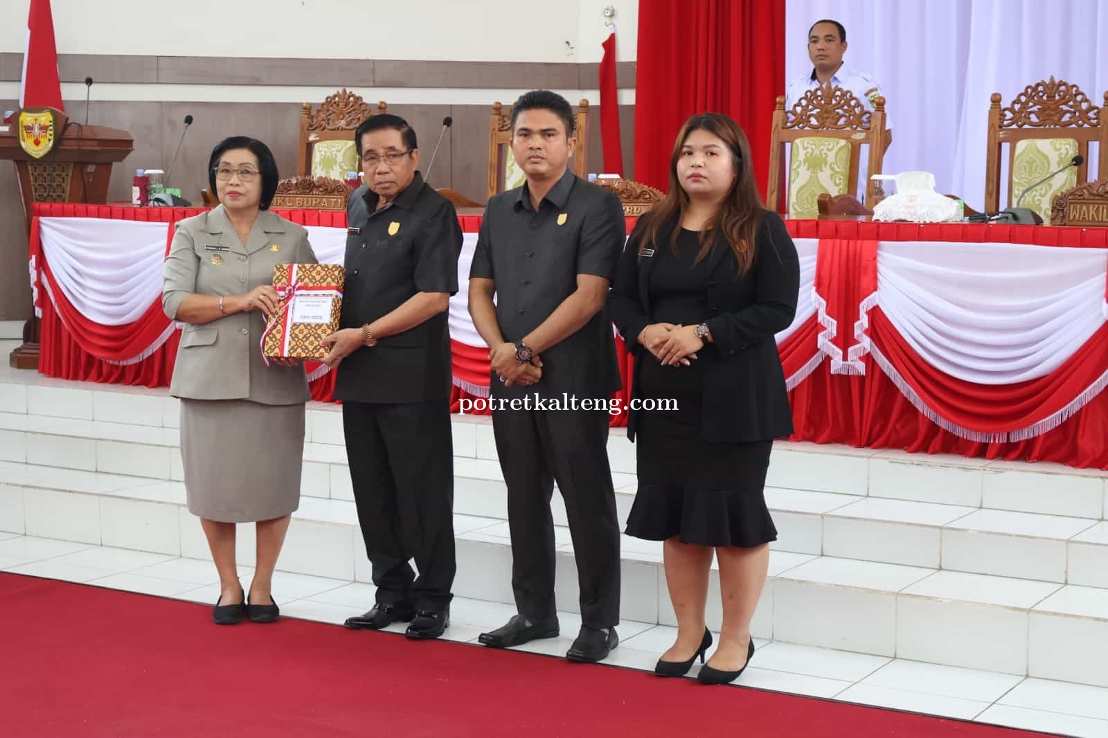 Wakil Bupati Gunung Mas Sampaikan Capaian Kinerja Pemerintah Tahun 2023