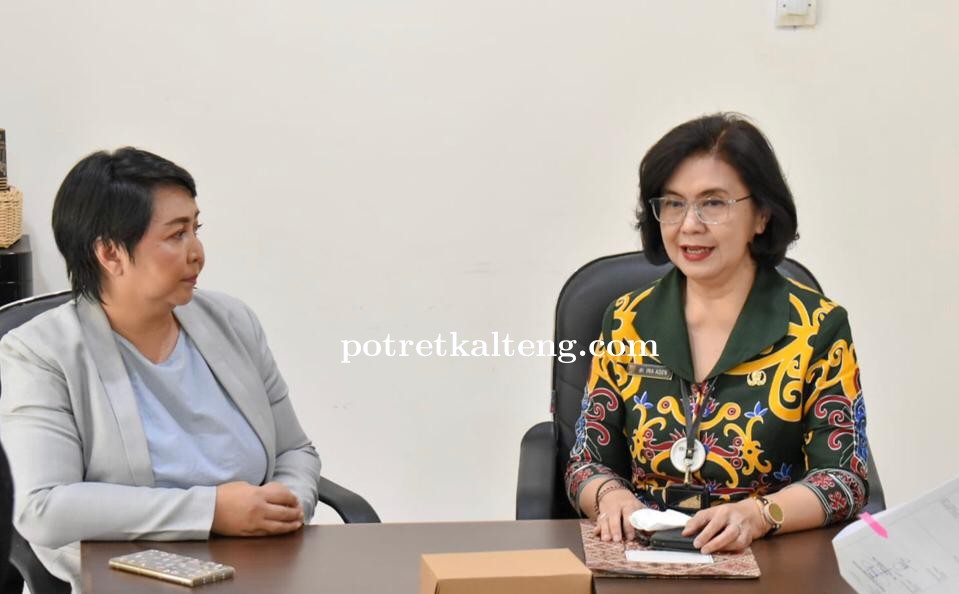 Kepala Dinas P3APPKB Prov. Kalteng Terima Kunjungan Kerja Anggota DPRD Gunung Mas