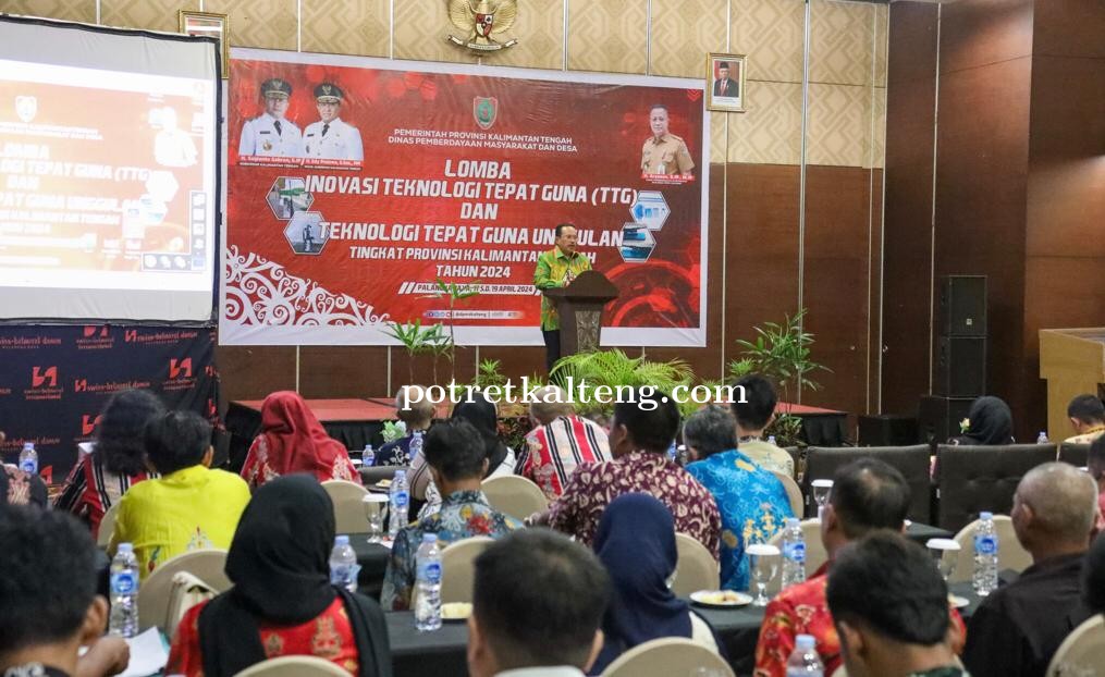 Sekda Kalteng Buka Lomba Inovasi TTG dan TTG Unggulan Tingkat Provinsi Kalteng