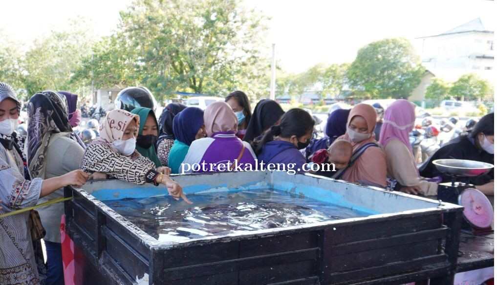 Tekan Laju Inflasi di Kalteng, Dislutkan Gelar Pasar Penyeimbang di Kota Palangka Raya