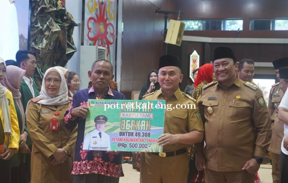 Gubernur Kalteng Launching 1000 Rumah Guru Berkah DP 0% dan Penyaluran Tabungan Beasiswa Berkah (TAB