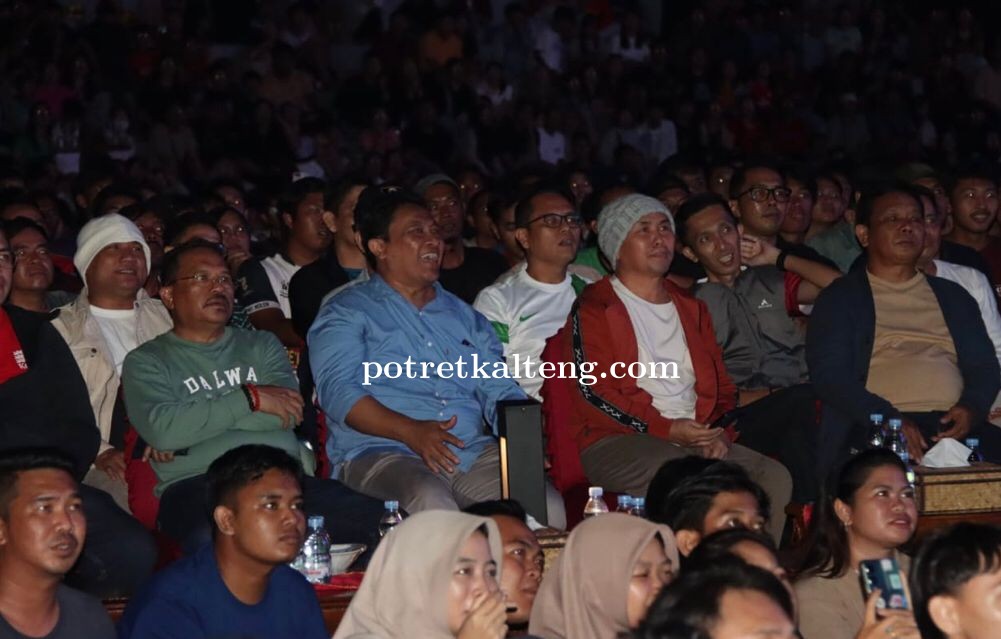 Dekat Dengan Rakyat, Gubernur Kalteng Kembali Gelar Nobar Bersama Masyarakat Palangka Raya