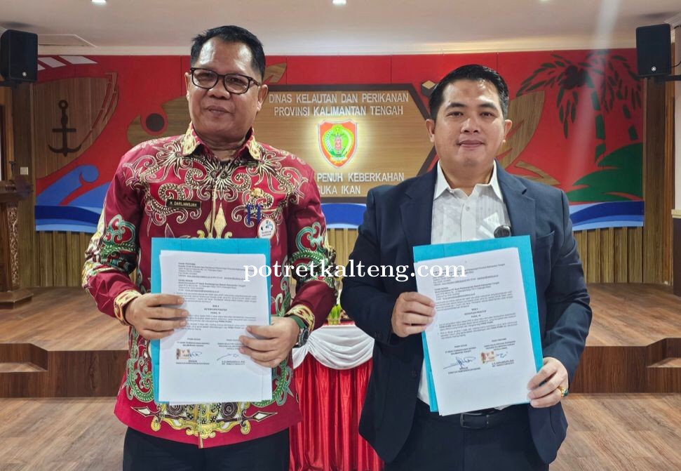 Dislutkan Kalteng Tanda Tangani Perjanjian Kerja Sama Dengan PT. Bank Kalteng