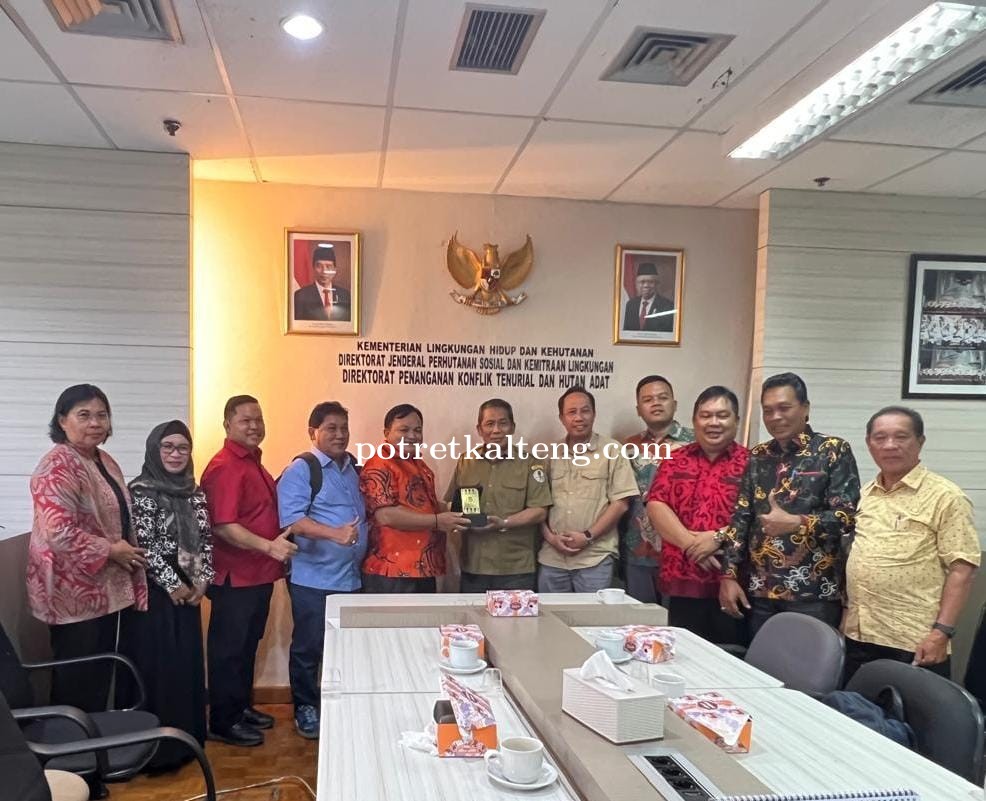 Bahas Raperda, Pansus II DPRD Japuad Kunjungi Kementrian Lingkungan Hidup