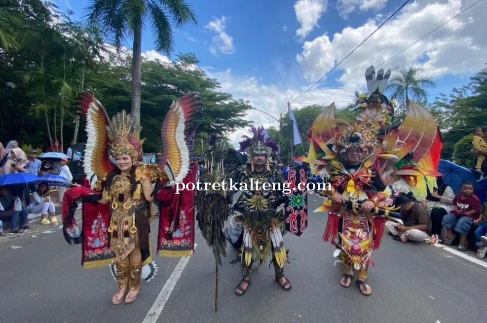 Meriah ! RSUD dr. Doris Sylvanus Ikut Berpartisipasi dalam Karnaval Budaya FBIM Tahun 2024