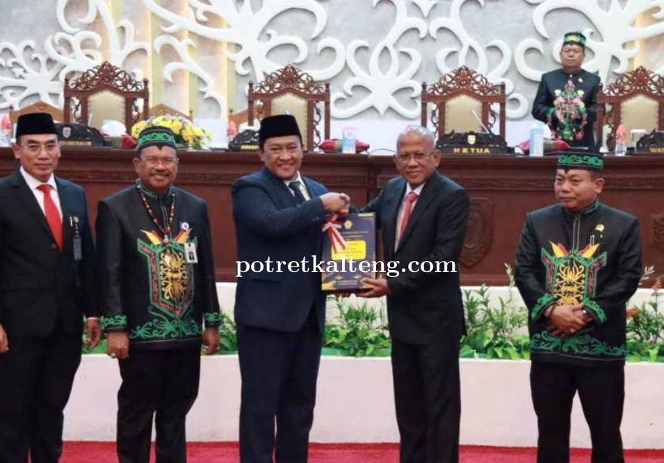 Membanggakan ! Momen Harjad ke 67 Kalteng, Pemprov Kalteng Raih Opini WTP ke 10 dari BPK RI