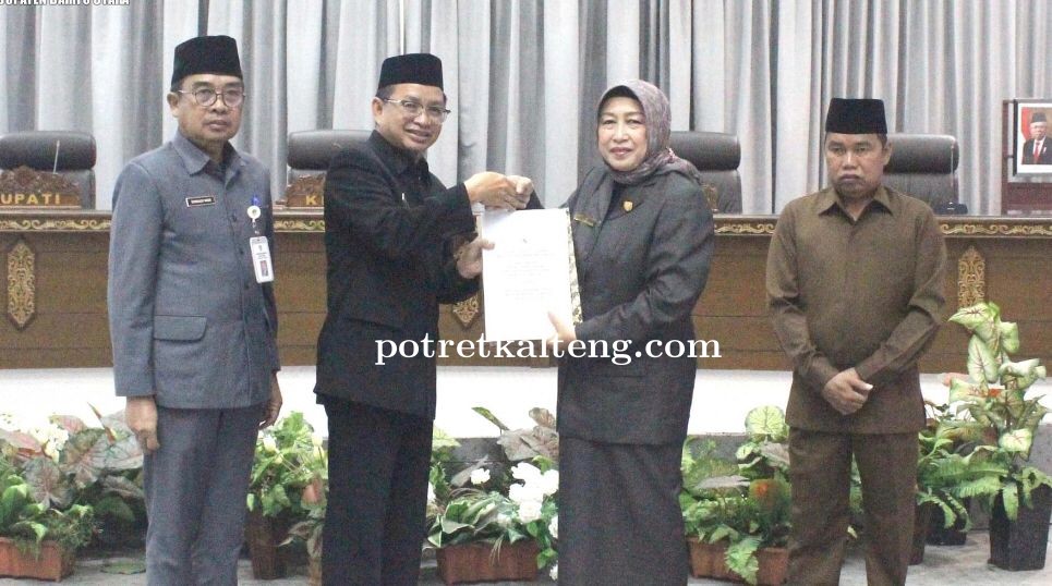 Hj Mery Rukaini Jadi Ketua DPRD Barito Utara Sementara
