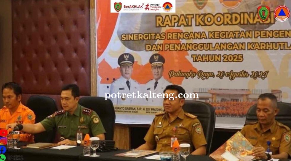 BPBPK Prov. Kalteng Siap Bersinergi dengan BPBD Kabupaten/Kota dalam Pengendalian Karhutla 2025