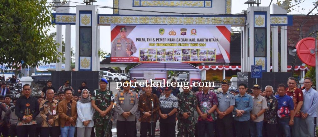 Pj. Bupati Barito Utara, Hadiri Tactical Floor Game (TFG) Pengamanan Pilkada 2024