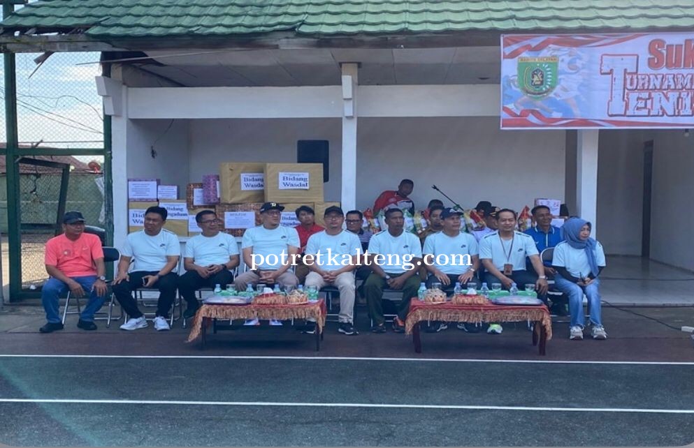 Sekda Barsel Buka Turnamen Tenis Lapang Dalam Rangkaian Pj Bupati Cup Tahun 2024