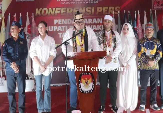 Bapaslon Dealdo - Ismeth Menjadi Pendaftar Terakhir ke KPU Kapuas