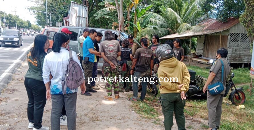 Satpol PP Kota Palangka Raya Tertibkan Aktivitas Pengamen