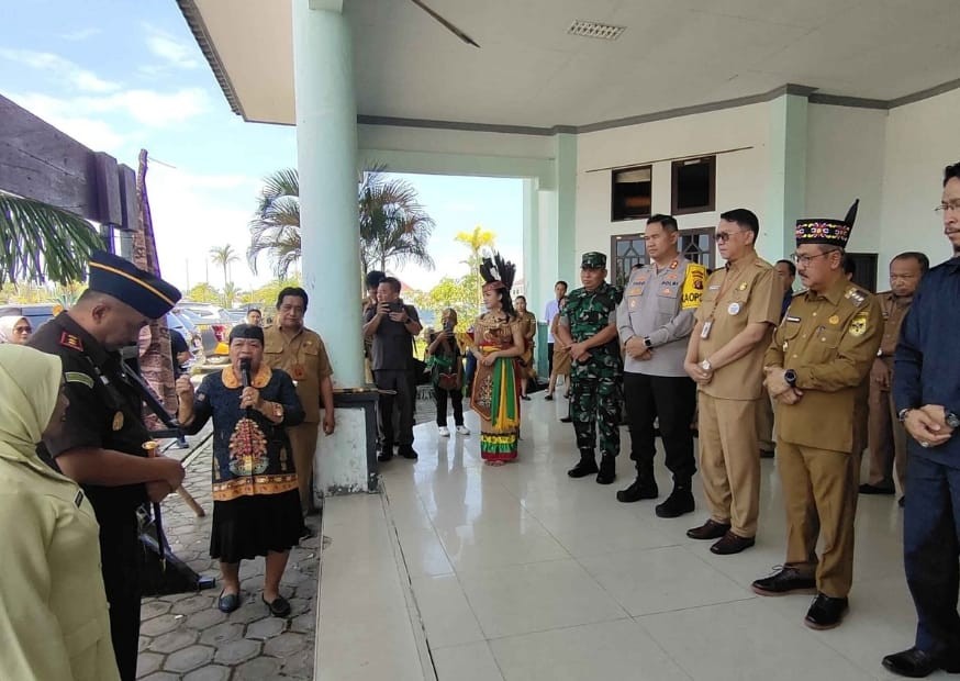 Pemkab Gunung Mas Sambut Kepala Kejaksaan Negeri yang Baru