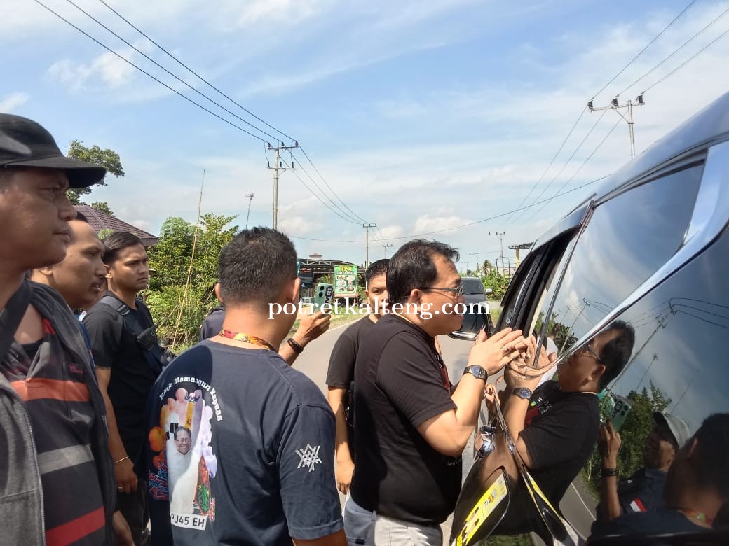 BaCalon Gubernur Kalteng dan BaCalon Bupati Kapuas Ajak Masyarakat Kapuas Murung Hidup Sehat