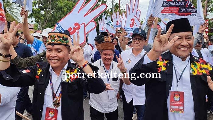 Petani Kalteng Dukung Agustiar-Edy Wujudkan Program Kartu Huma Betang Sejahtera