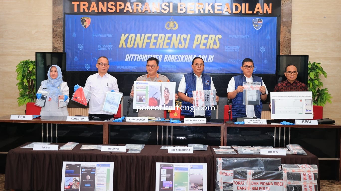 Bareskrim Polri Tangkap Tersangka Pengelola Situs Penyebar Video Porno Anak
