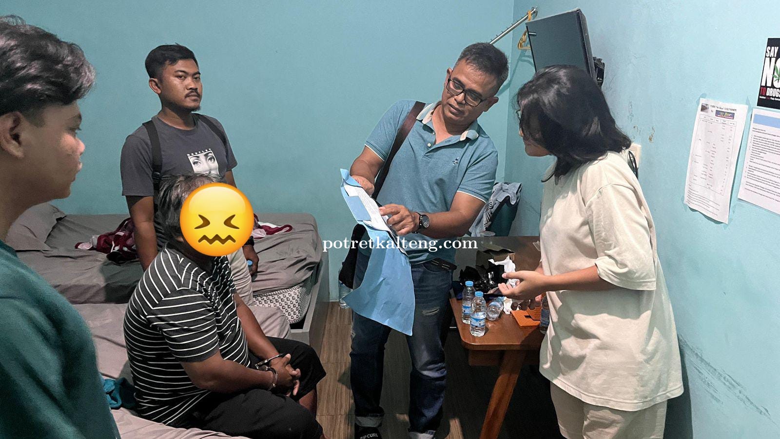 Edarkan Sabu di Wisma, Seorang Pria Diamankan Oleh Ditrenarkoba Polda Kalteng