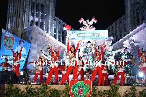 Lomba Line Dance Gubernur Cup 2024 Penuhi Bundaran Besar Palangka Raya dengan Semangat Kebersamaan