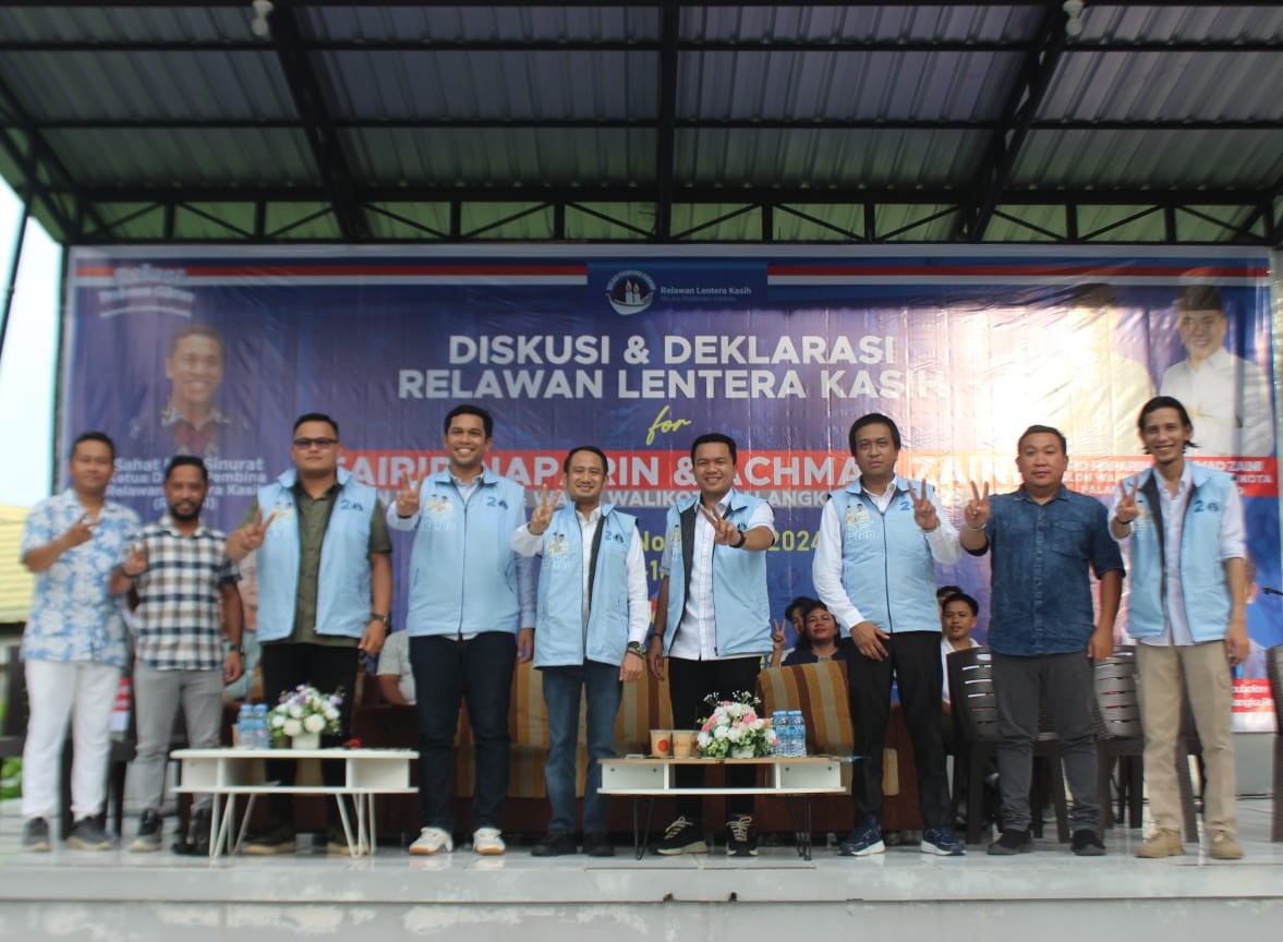 RELASI PRABOWO GIBRAN KOTA PALANGKA RAYA DEKLARASI FAIRID-ZAINI