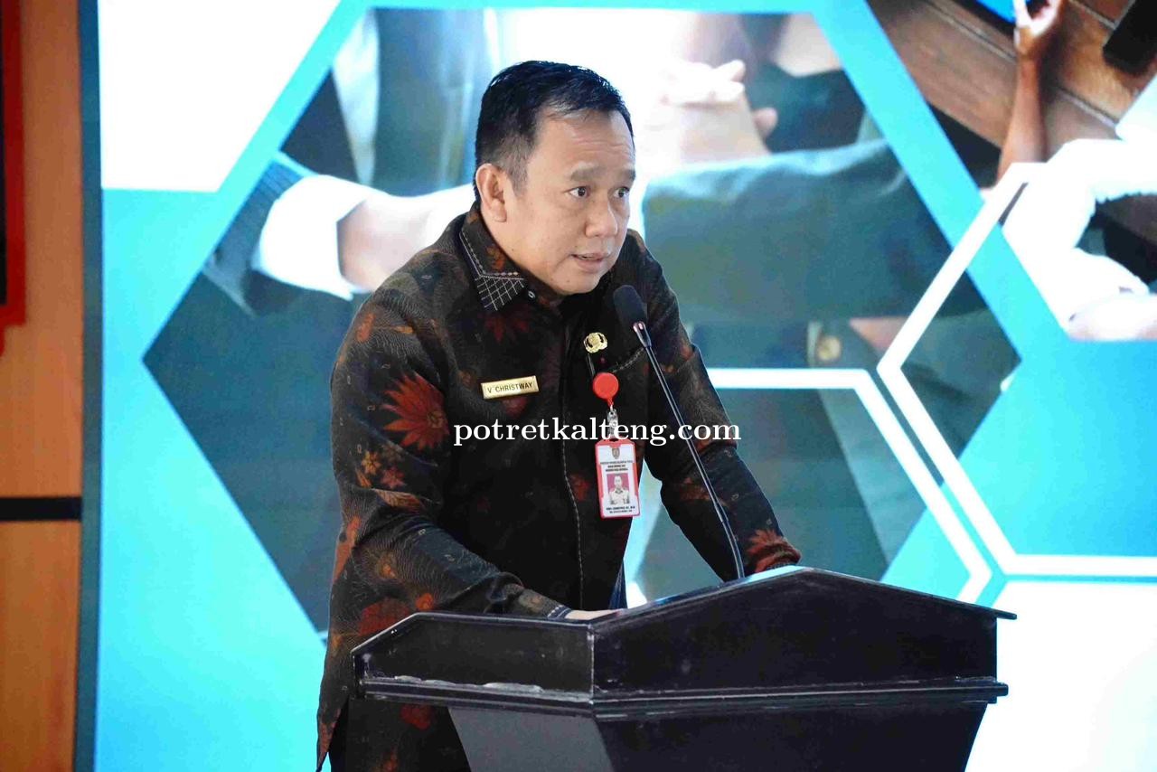 Dinas ESDM Prov. Kalteng Gelar Rapat Monitoring dan Evaluasi Keterbukaan Informasi Publik 2024